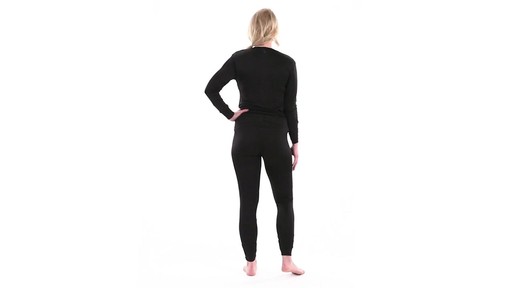 Guide Gear Women's Lightweight Jacquard Silk Base Layer Pants 360 View - image 5 from the video