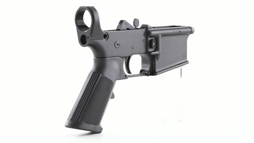 Anderson AR-15 Lower Receiver with Lower Parts Kit Installed Multi-Caliber 360 View - image 2 from the video