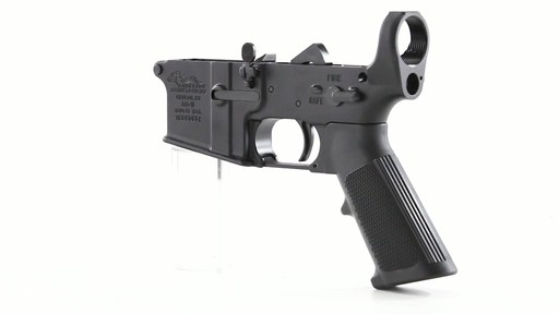 Anderson AR-15 Lower Receiver with Lower Parts Kit Installed Multi-Caliber 360 View - image 5 from the video