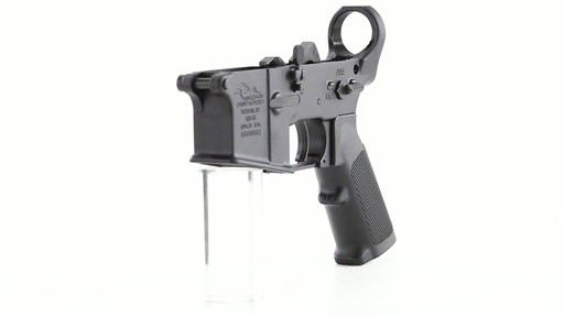 Anderson AR-15 Lower Receiver with Lower Parts Kit Installed Multi-Caliber 360 View - image 8 from the video