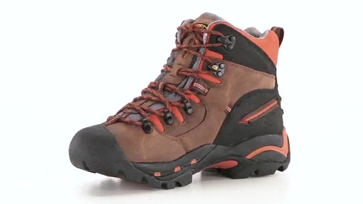 KEEN Utility Men's Pittsburgh Waterproof Soft Toe Work Boots 360 View - image 3 from the video