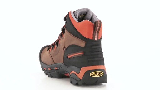 KEEN Utility Men's Pittsburgh Waterproof Soft Toe Work Boots 360 View - image 6 from the video