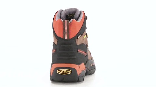 KEEN Utility Men's Pittsburgh Waterproof Soft Toe Work Boots 360 View - image 7 from the video