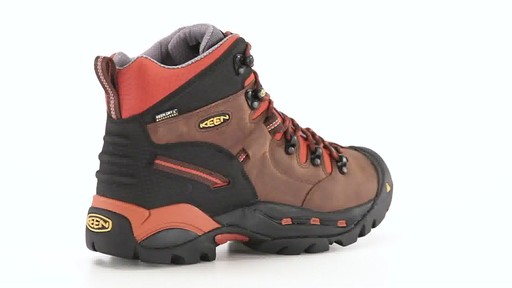 KEEN Utility Men's Pittsburgh Waterproof Soft Toe Work Boots 360 View - image 8 from the video