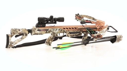 SA Sports Empire Aggressor 390 Crossbow Kit Kryptek Camo 360 View - image 1 from the video
