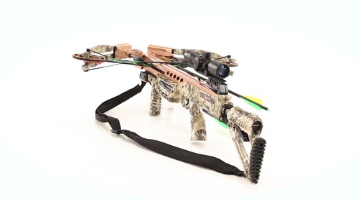SA Sports Empire Aggressor 390 Crossbow Kit Kryptek Camo 360 View - image 4 from the video