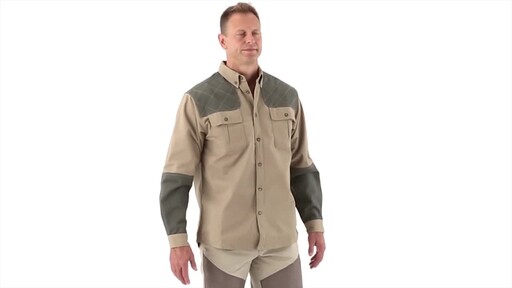 Guide Gear Men's Long Sleeve Shooting Shirt 360 View - image 1 from the video