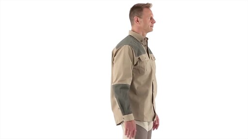 Guide Gear Men's Long Sleeve Shooting Shirt 360 View - image 2 from the video