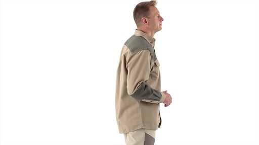 Guide Gear Men's Long Sleeve Shooting Shirt 360 View - image 3 from the video