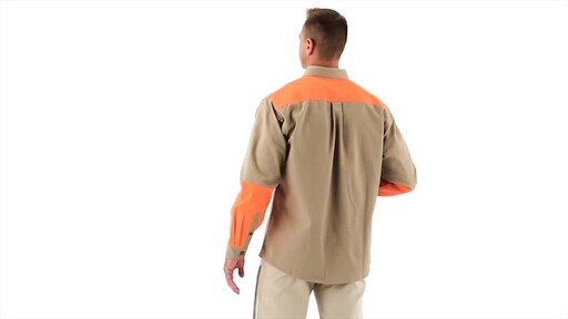 Guide Gear Men's Long Sleeve Shooting Shirt 360 View - image 6 from the video