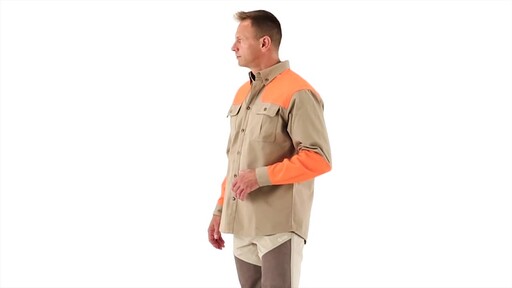 Guide Gear Men's Long Sleeve Shooting Shirt 360 View - image 9 from the video