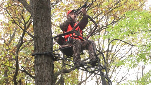 X-Stand Hunting Ladder Stand - image 2 from the video