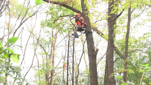 X-Stand Hunting Ladder Stand - image 9 from the video