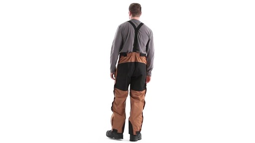 Guide Gear Men's Waterproof Suspender Snow Pants 360 View - image 5 from the video