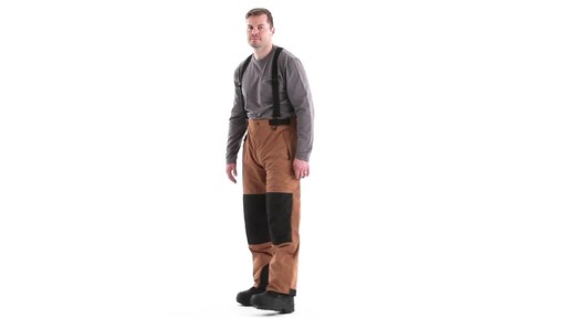 Guide Gear Men's Waterproof Suspender Snow Pants 360 View - image 7 from the video