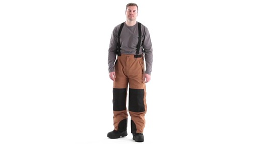 Guide Gear Men's Waterproof Suspender Snow Pants 360 View - image 8 from the video