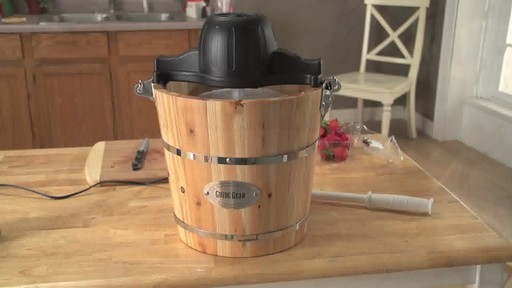 Guide Gear Old Fashioned Ice Cream Maker - image 7 from the video