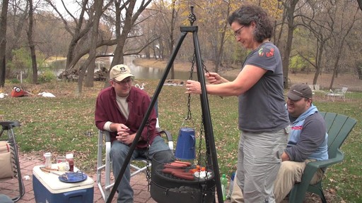 Guide Gear Heavy-duty Campfire Tripod System - image 8 from the video