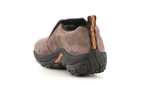 Merrell Men's Jungle Moc Slip On Shoes 360 View - image 7 from the video