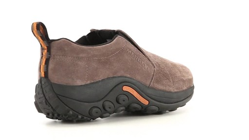 Merrell Men's Jungle Moc Slip On Shoes 360 View - image 9 from the video