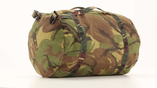 Dutch Military Surplus Helmet Bag Used - image 10 from the video