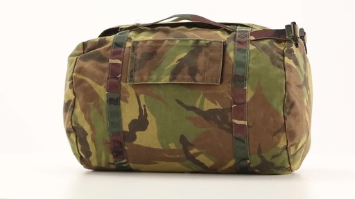 Dutch Military Surplus Helmet Bag Used - image 3 from the video