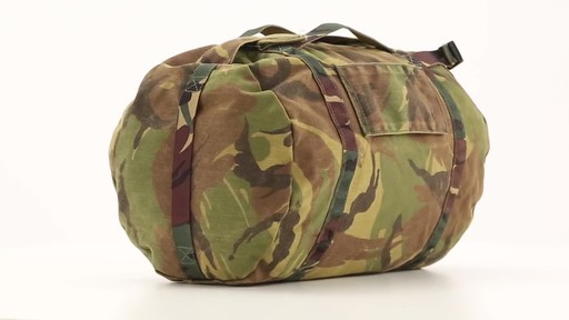 Dutch Military Surplus Helmet Bag Used - image 5 from the video