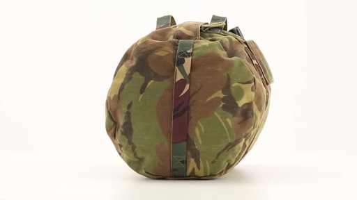 Dutch Military Surplus Helmet Bag Used - image 6 from the video
