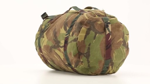 Dutch Military Surplus Helmet Bag Used - image 7 from the video
