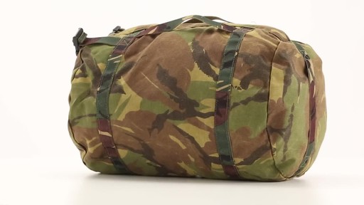 Dutch Military Surplus Helmet Bag Used - image 8 from the video