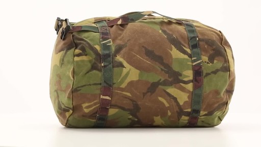 Dutch Military Surplus Helmet Bag Used - image 9 from the video