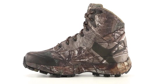 Rocky Men's Broadhead Realtree Xtra Trail Hiking Boots 360 View - image 5 from the video