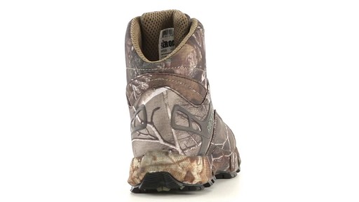 Rocky Men's Broadhead Realtree Xtra Trail Hiking Boots 360 View - image 8 from the video