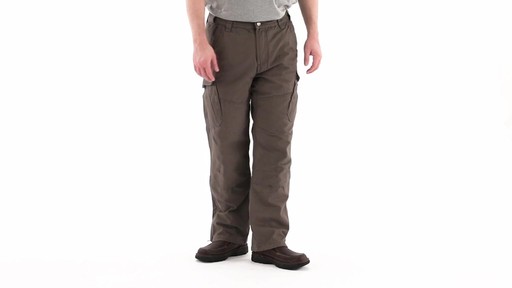 Guide Gear Men's Quilt-lined Canvas Work Pants 360 View - image 1 from the video