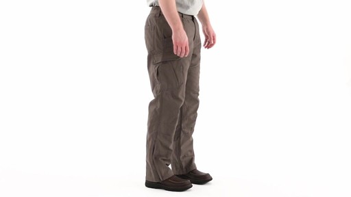 Guide Gear Men's Quilt-lined Canvas Work Pants 360 View - image 2 from the video
