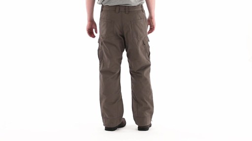 Guide Gear Men's Quilt-lined Canvas Work Pants 360 View - image 4 from the video