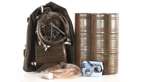 Swiss Military Surplus Portable Water Filtration System New 360 View - image 6 from the video