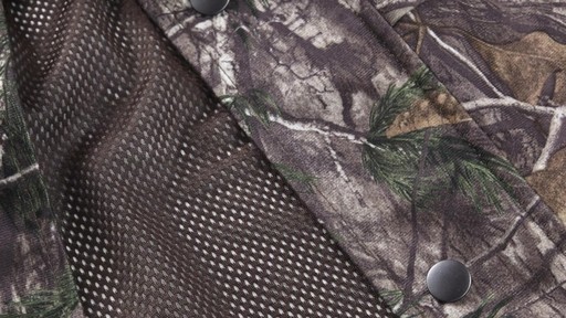 Guide Gear Men's Camo Rain Jacket 360 View - image 10 from the video
