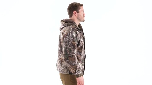 Guide Gear Men's Camo Rain Jacket 360 View - image 2 from the video