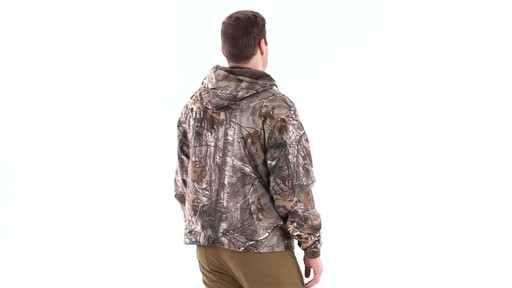 Guide Gear Men's Camo Rain Jacket 360 View - image 3 from the video