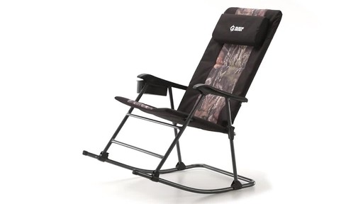 Guide Gear Oversized Rocking Camp Chair 500-lb. Capacity - image 1 from the video