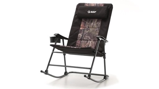 Guide Gear Oversized Rocking Camp Chair 500-lb. Capacity - image 2 from the video