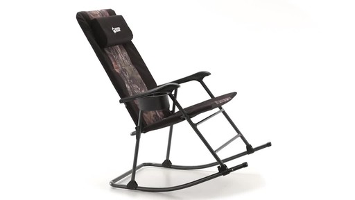 Guide Gear Oversized Rocking Camp Chair 500-lb. Capacity - image 5 from the video