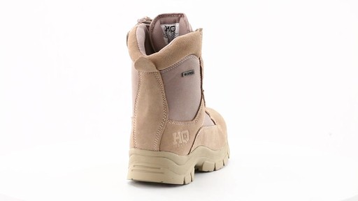 HQ ISSUE Men's Waterproof Side Zip Desert Boots 360 View - image 2 from the video