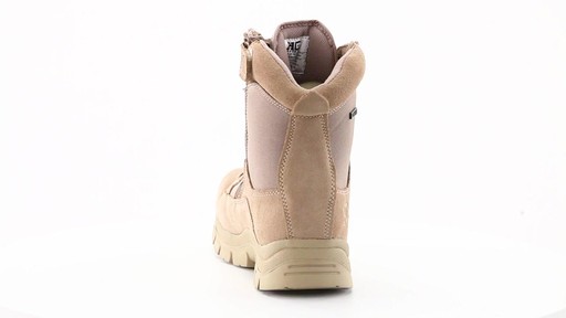 HQ ISSUE Men's Waterproof Side Zip Desert Boots 360 View - image 3 from the video