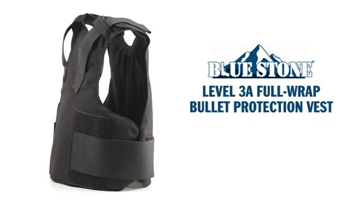 Blue Stone Level 3A Professional Full-Wrap Bullet Protection Vest - image 2 from the video