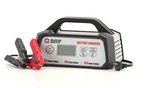 Guide Gear 15A 12V Smart Battery Charger 360 View - image 2 from the video