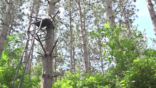 Guide Gear® 18' Brush Ladder Tree Stand - image 10 from the video