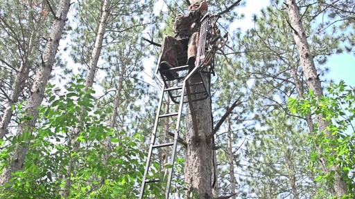 Guide Gear® 18' Brush Ladder Tree Stand - image 3 from the video