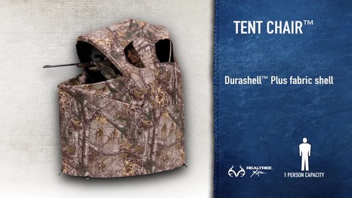 Ameristep Tent Chair Ground Blind - image 3 from the video